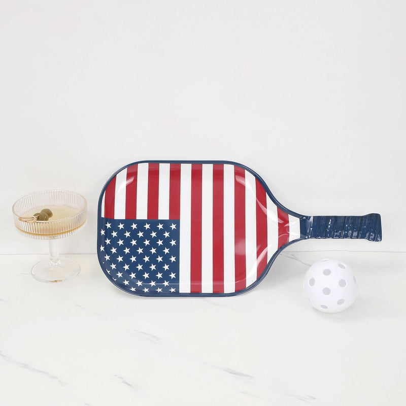 Supreme Housewares - American Flag 15 3/4" Melamine Paddle Tray