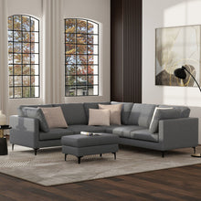 Load image into Gallery viewer, Ava - Mid Century Corner Sectional Sofa Handcrafted
