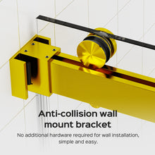 Load image into Gallery viewer, Frameless Double Sliding Shower Door In, Thick Tempered Glass, Reversible Installation
