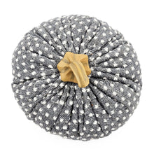 Load image into Gallery viewer, Pumpkin Ornament Decor For Holiday Harvest Festival Fall Festival &amp; Thanksgiving (Set of 3) - White / Gray

