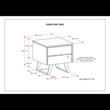 Load image into Gallery viewer, Lowry - Side Table - Natural
