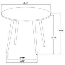 Load image into Gallery viewer, Waverly - Round Counter Height Dining Table - Light Ash
