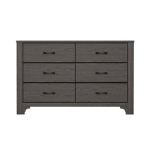 Load image into Gallery viewer, 6 Drawer Dresser - Brown
