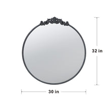 Load image into Gallery viewer, Classic Design Mirror With Baroque Inspired Frame For Bathroom, Entryway Console Lean Against Wall
