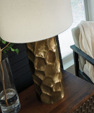 Load image into Gallery viewer, Marshawn - Metal Table Lamp - Gold Finish
