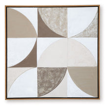 Load image into Gallery viewer, Harelman - Wall Art - Tan / Taupe / White
