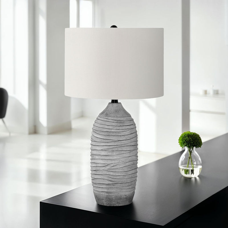 Lighting, Table Lamp Modern - Gray