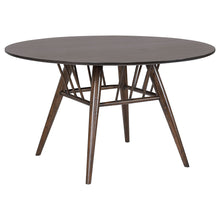 Load image into Gallery viewer, Shirley - Round Dining Table - Dark Walnut
