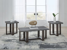 Load image into Gallery viewer, Dynnford - Occasional Table Set (Set of 3) - Gray / Brown
