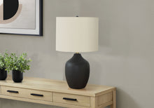 Load image into Gallery viewer, Lighting, Table Lamp, Ceramic, Transitional - Black / Cream
