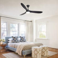 Load image into Gallery viewer, Smart Ceiling Fan With Lights, 3 Blades, Reversible Quiet DC Motor For Indoor
