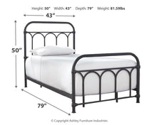 Load image into Gallery viewer, Nashburg - Arch Bed
