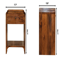 Load image into Gallery viewer, Newton - Nightstand With A Drawer And Open Shelf
