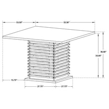 Load image into Gallery viewer, Shandra - 5 Piece Set With Counter Height Table And Stools - Black
