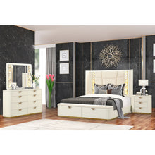 Load image into Gallery viewer, La Pierre - Bedroom Set With Upholstered LED Bed
