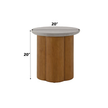 Load image into Gallery viewer, Evenlyn - Faux Concrete Top Table
