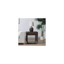 Load image into Gallery viewer, Lanza - End Table With Drawer - Dark Walnut
