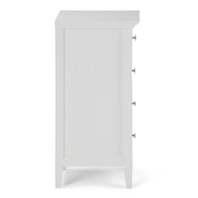 Load image into Gallery viewer, Acadian - 4 Drawer Floor Storage Cabinet - Pure White

