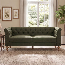 Load image into Gallery viewer, Chesterfield Sofa With Flared Arms For Living Room
