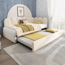 Load image into Gallery viewer, Upholstered Daybed With Pull-Out Bed
