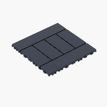 Load image into Gallery viewer, H Style Diy Module Interlocking Patio Deck Tiles
