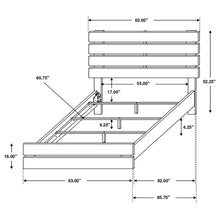 Load image into Gallery viewer, Geary - Slatted Headboard Panel Bedroom Set

