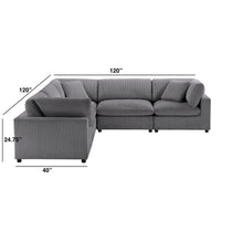 Load image into Gallery viewer, Chelsea - Modular 5 Piece Sectional
