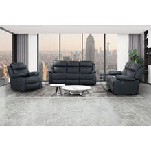 Load image into Gallery viewer, Blanche - Console Reclining Loveseat With LED Lights And Speakers
