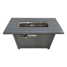 Load image into Gallery viewer, Outdoor Fire Pit Table With Lid Fuel Versatility
