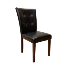 Load image into Gallery viewer, Britney - Synthetic Leather Side Chair (Set of 2) - Brown / Walnut
