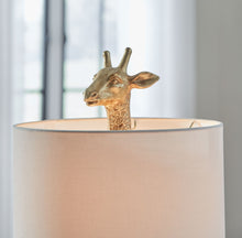 Load image into Gallery viewer, Ferrison - Poly Table Lamp - Gold Finish

