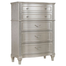 Load image into Gallery viewer, Katerina - 5 Drawer Chest With Hidden Drawer - Oak
