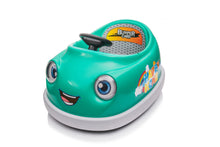 Load image into Gallery viewer, Bumper Car For Kids, 12V Dual Drive 1-6 Years Old Children's Electric Car With Pushrod Dinner Plate USB Bt Music Rocking Horse Mode Anti-Collision Bumper Ride On Car
