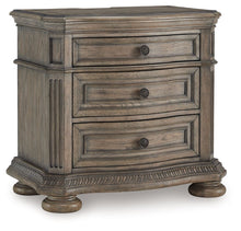 Load image into Gallery viewer, Ardenfield - Three Drawer Night Stand - Light Brown
