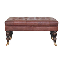 Load image into Gallery viewer, Buffalo - Ottoman With Castor Legs
