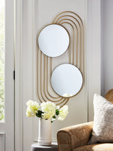 Load image into Gallery viewer, Warrenley - Accent Mirror - Gold Finish
