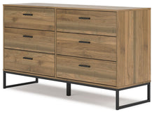 Load image into Gallery viewer, Deanlow - Six Drawer Dresser - Honey
