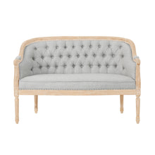 Load image into Gallery viewer, French Country Chesterfield Style Tufted Loveseat
