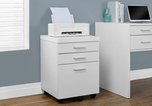 Load image into Gallery viewer, File Cabinet, Rolling Mobile, Storage Drawers, Printer Stand, Office, Contemporary &amp; Modern
