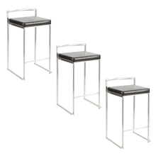 Load image into Gallery viewer, Fuji - Elegant Design Contemporary Stackable Counter Stool
