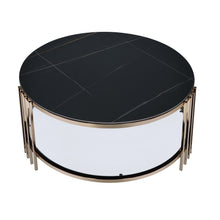 Load image into Gallery viewer, Abisha - Sintered Stone Top Round Table
