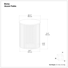 Load image into Gallery viewer, Demy - Accent Table
