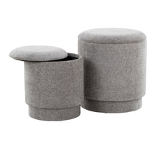 Load image into Gallery viewer, Marla - Upholste Contemporary Ottoman Set
