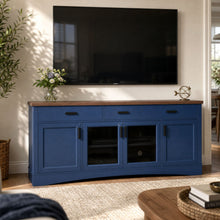 Load image into Gallery viewer, Modern TV Console &amp; Adjustable Shelves
