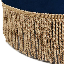 Load image into Gallery viewer, Yolanda - Round Upholstered Accent Ottoman
