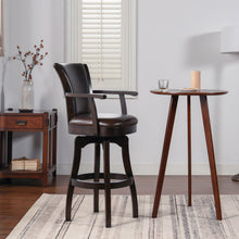 Load image into Gallery viewer, Williams - Swivel Bar Stool With Armrests
