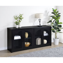 Load image into Gallery viewer, Shayne - 4 Door Sideboard With Arched Doors - Black

