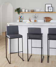Load image into Gallery viewer, Fuji - Contemporary High Back Barstool Elegant Design
