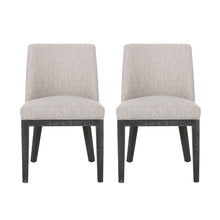 Load image into Gallery viewer, Modern Dining Chair With Durable Fabric Upholstery And Sturdy Wooden Frame (Set of 2)
