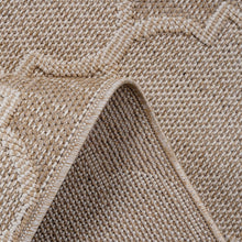 Load image into Gallery viewer, Guros - 6' X 9' Trellis Indoor / Outdoor Area Rug - Cream
